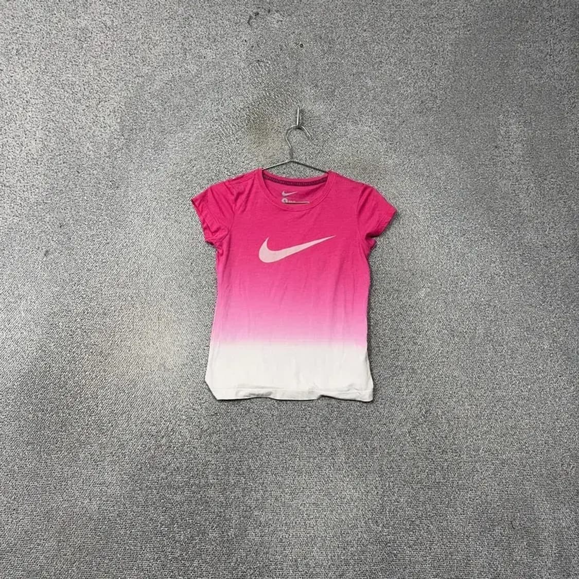 나이키 빅스우시 프린팅 핑크 반팔 티 S 상품이미지1