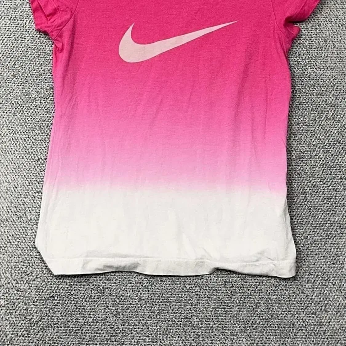 나이키 빅스우시 프린팅 핑크 반팔 티 S 상품이미지4