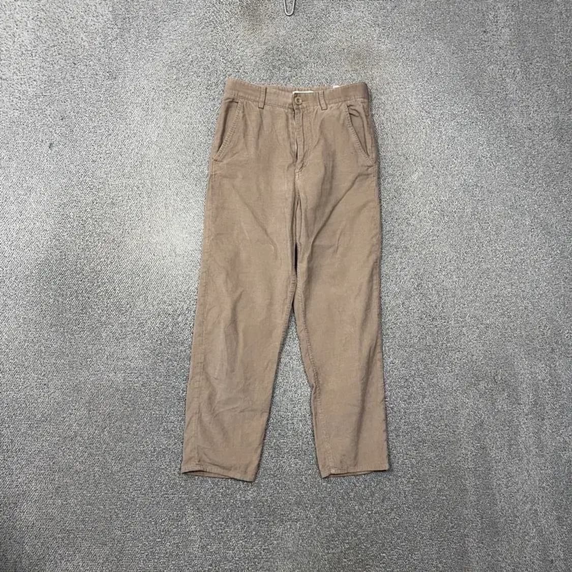 코스 베이지 캐주얼 면 바지 32 상품이미지1