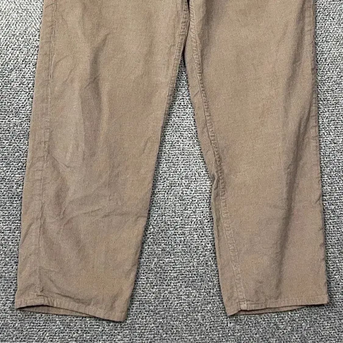 코스 베이지 캐주얼 면 바지 32 상품이미지4