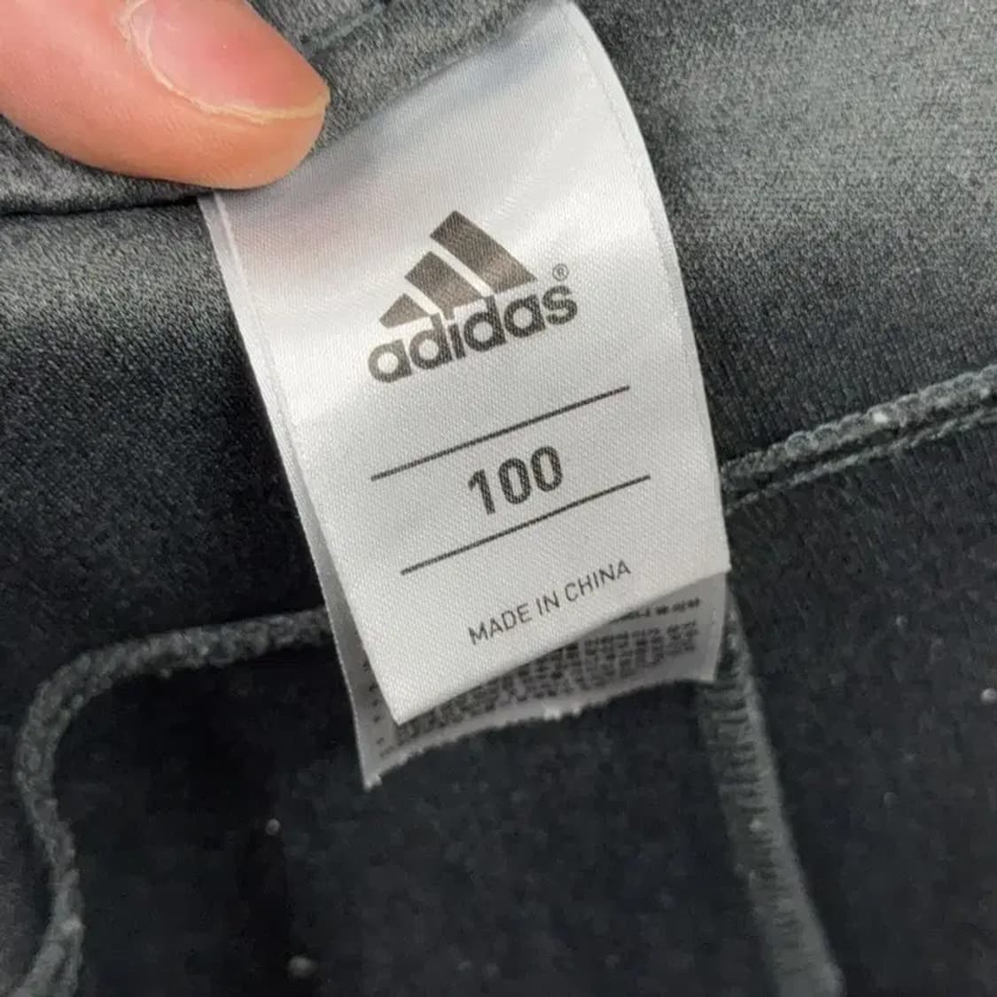 아디다스 그레이 로고 삼선 트레이닝 팬츠 100 상품이미지5