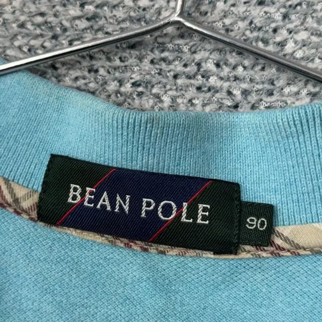 빈폴 민트 로고 남성 반팔 카라티 90 상품이미지3