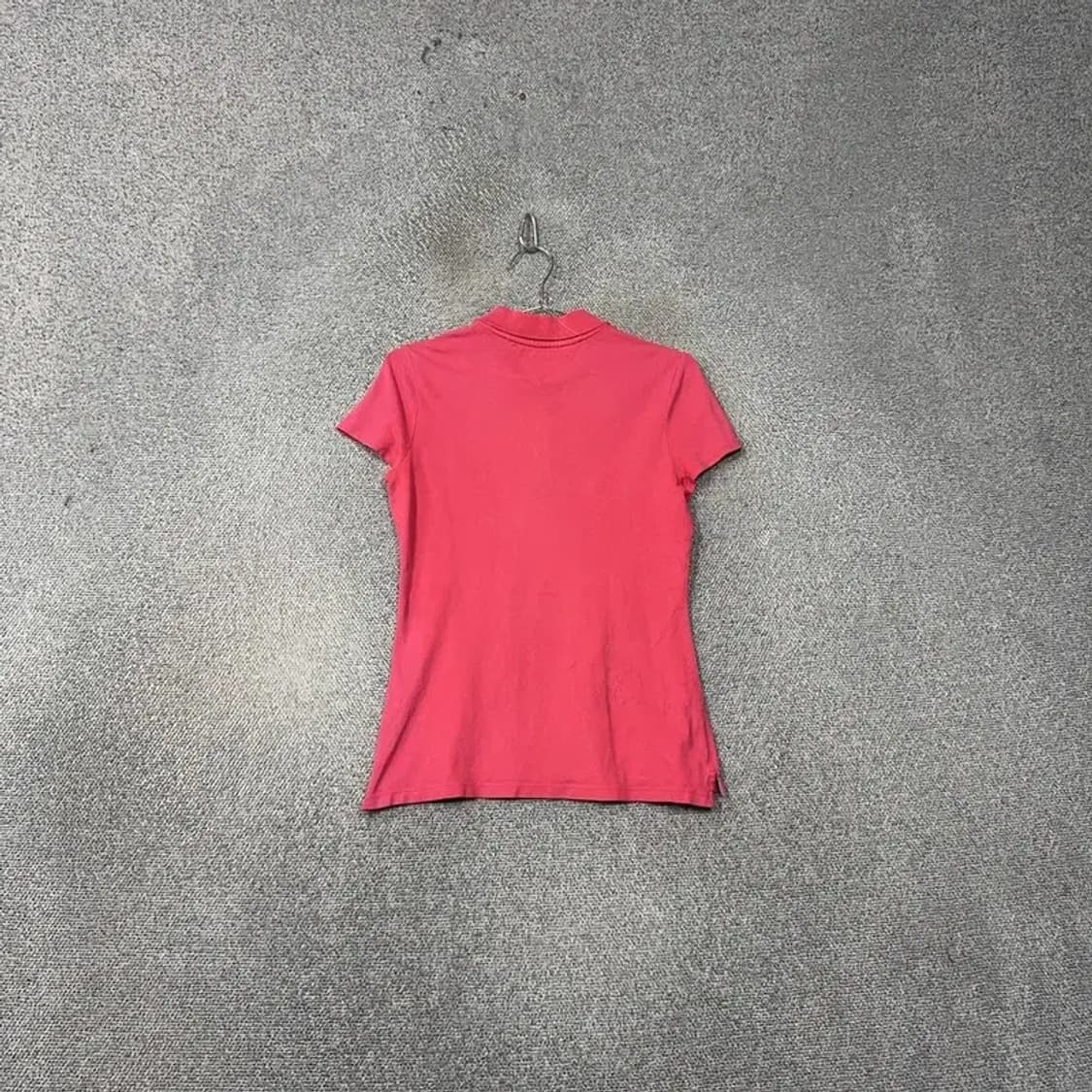 타미힐피거 여성 로고 핑크 카라티 S 상품이미지2