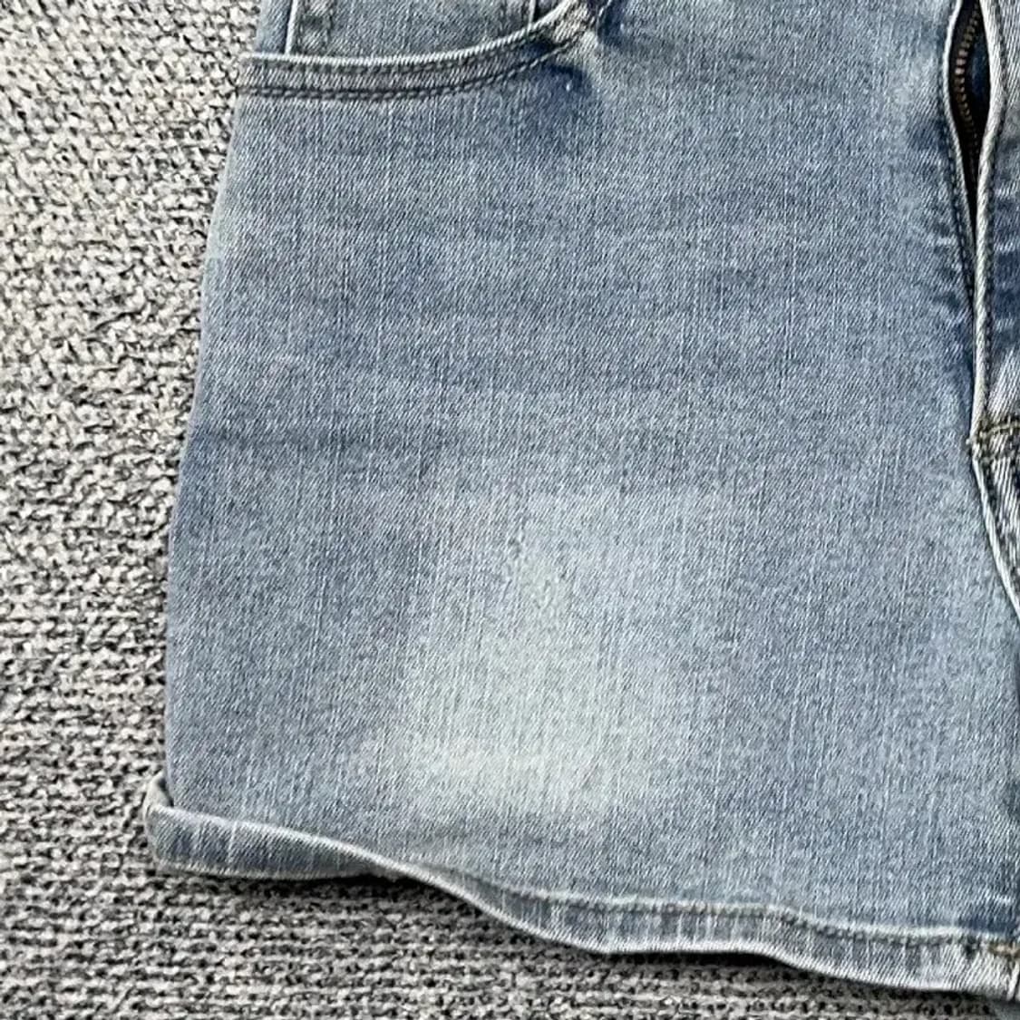 게스 라이트 블루 데님 반바지 67(27) 상품이미지3