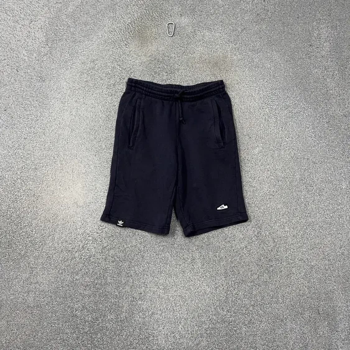 아디다스 네이비 로고 밴딩 반바지 XS 상품이미지1