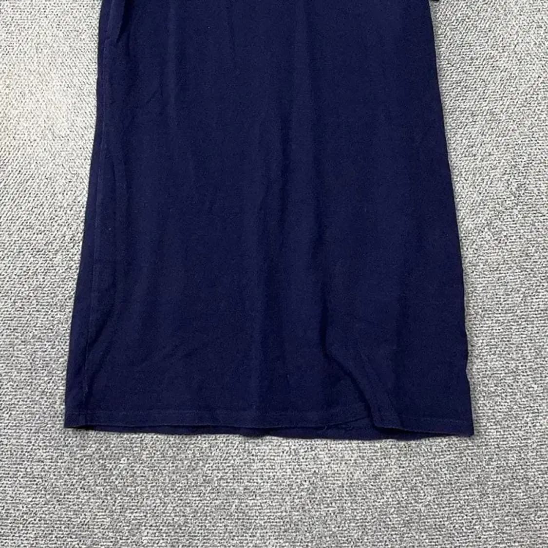 널디 네이비 로고 반팔 카라 원피스 M 상품이미지4