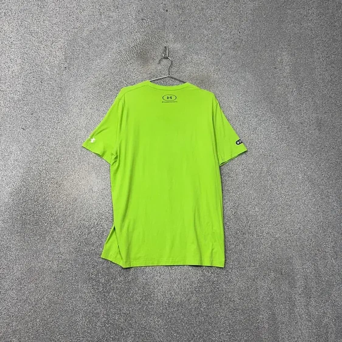 언더아머 프린팅 라이트 그린 반팔 티 MD/M 상품이미지2
