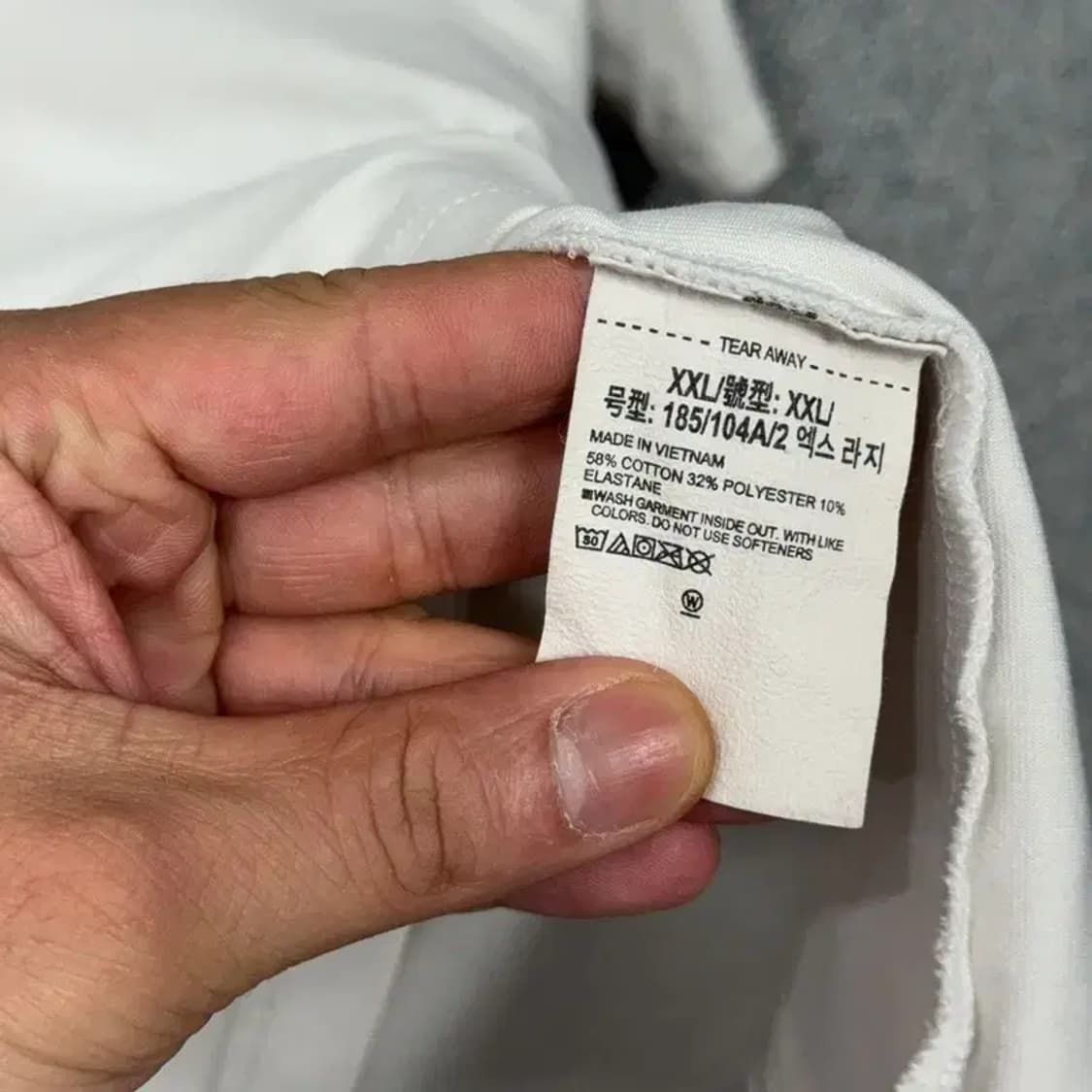 언더아머 프린팅 화이트 반팔 티 XPL/FTG/ECC 상품이미지5