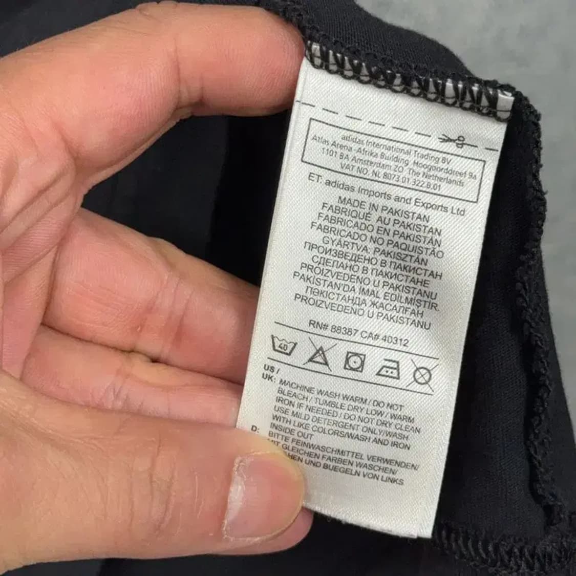 아디다스 러시아 월드컵 프린팅 블랙 반팔 티 L 상품이미지6