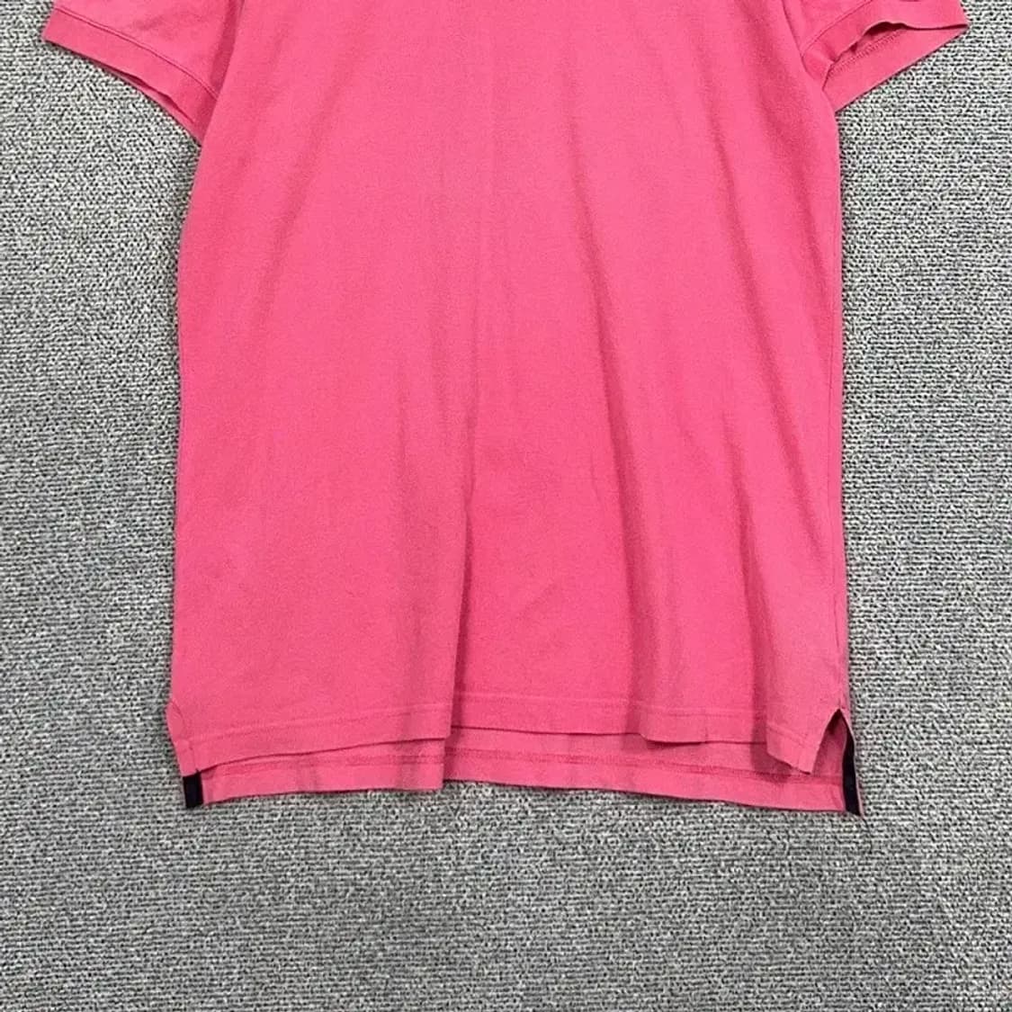 타미힐피거 뉴욕 자수로고 핑크 카라티 XL 상품이미지4