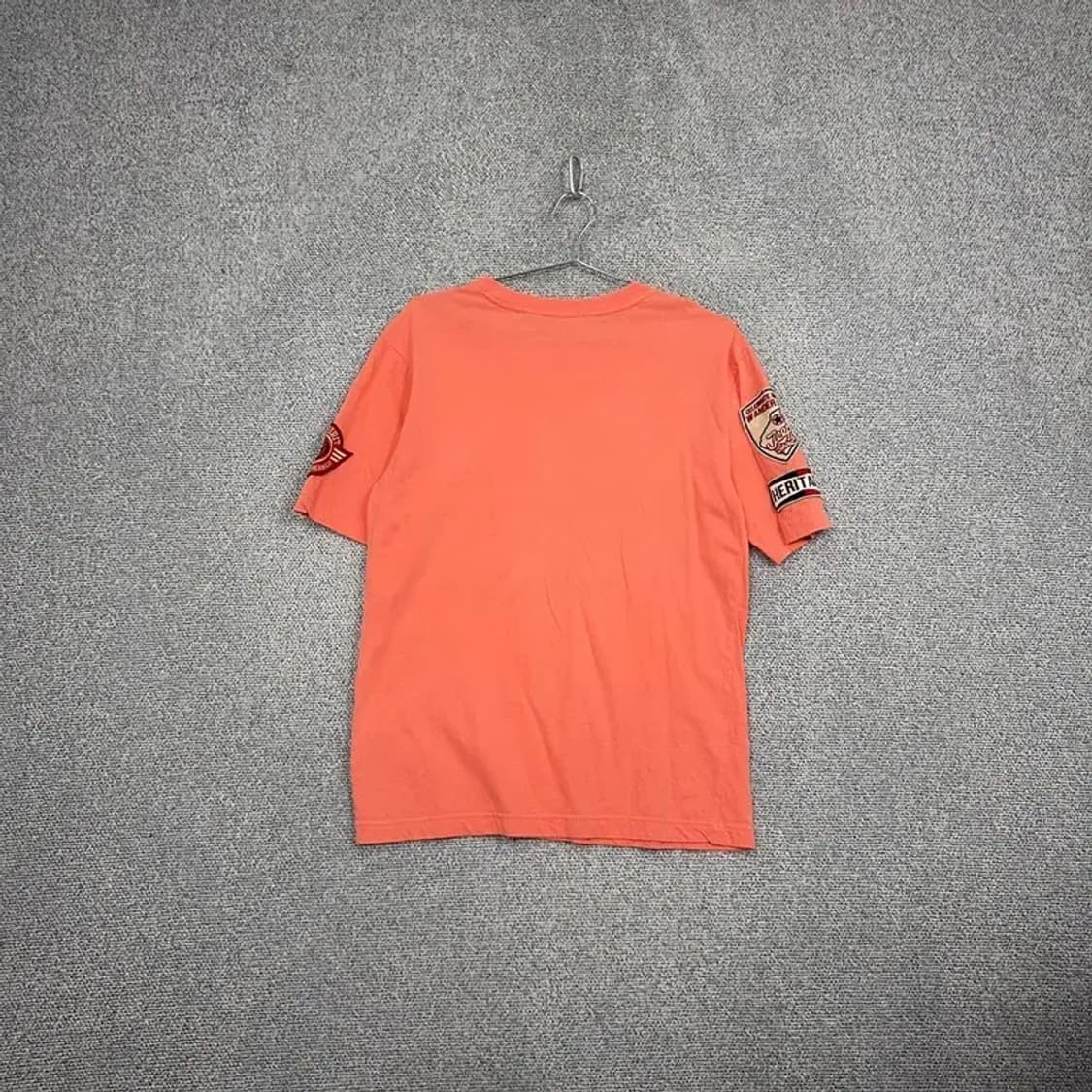 지프 프린팅 코랄 반팔 티 M 상품이미지2