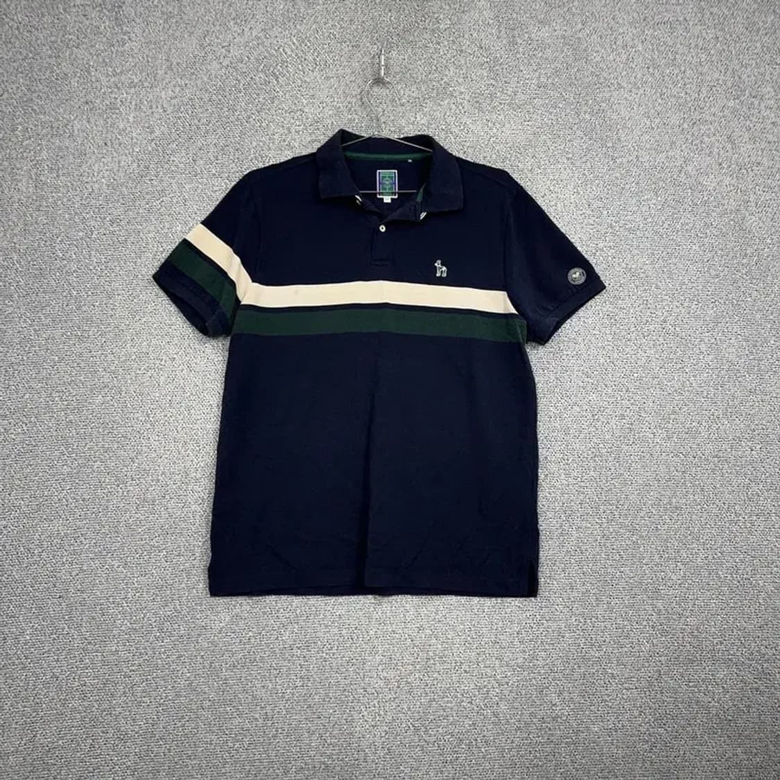 해지스 윔블던 네이비 클래식 반팔 카라티 105 상품이미지1