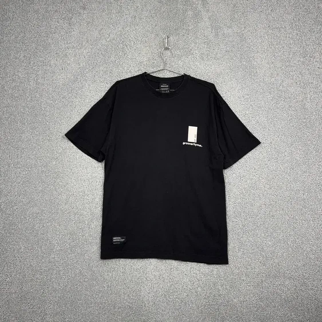 그루브라임 로고 프린팅 오버핏 반팔티 S 상품이미지1