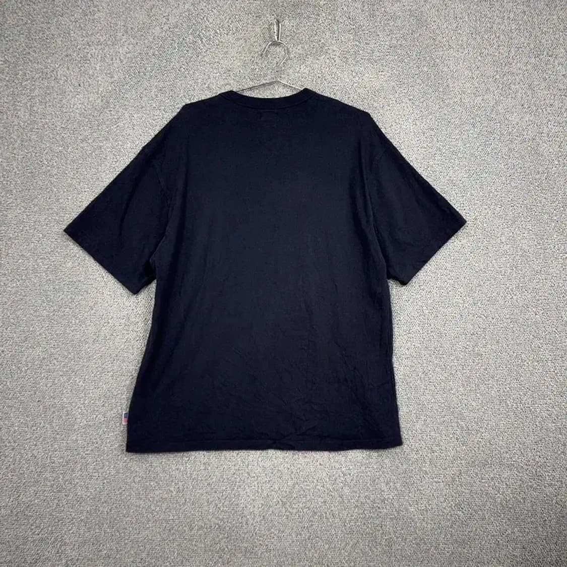 이벳필드 네이비 로고 오버핏 반팔 티 XL 상품이미지2