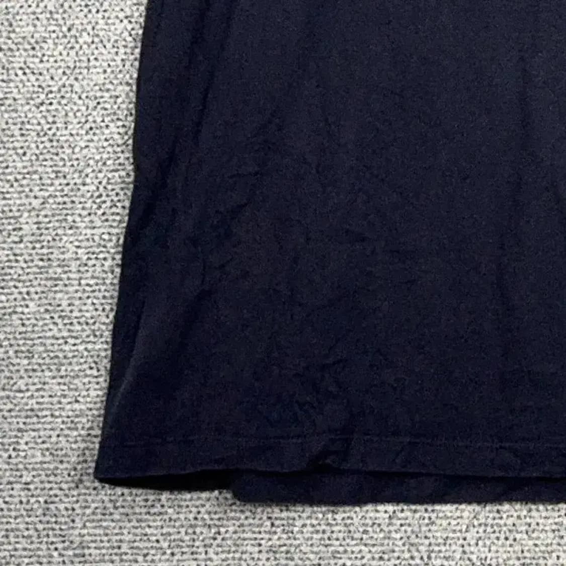 이벳필드 네이비 로고 오버핏 반팔 티 XL 상품이미지4