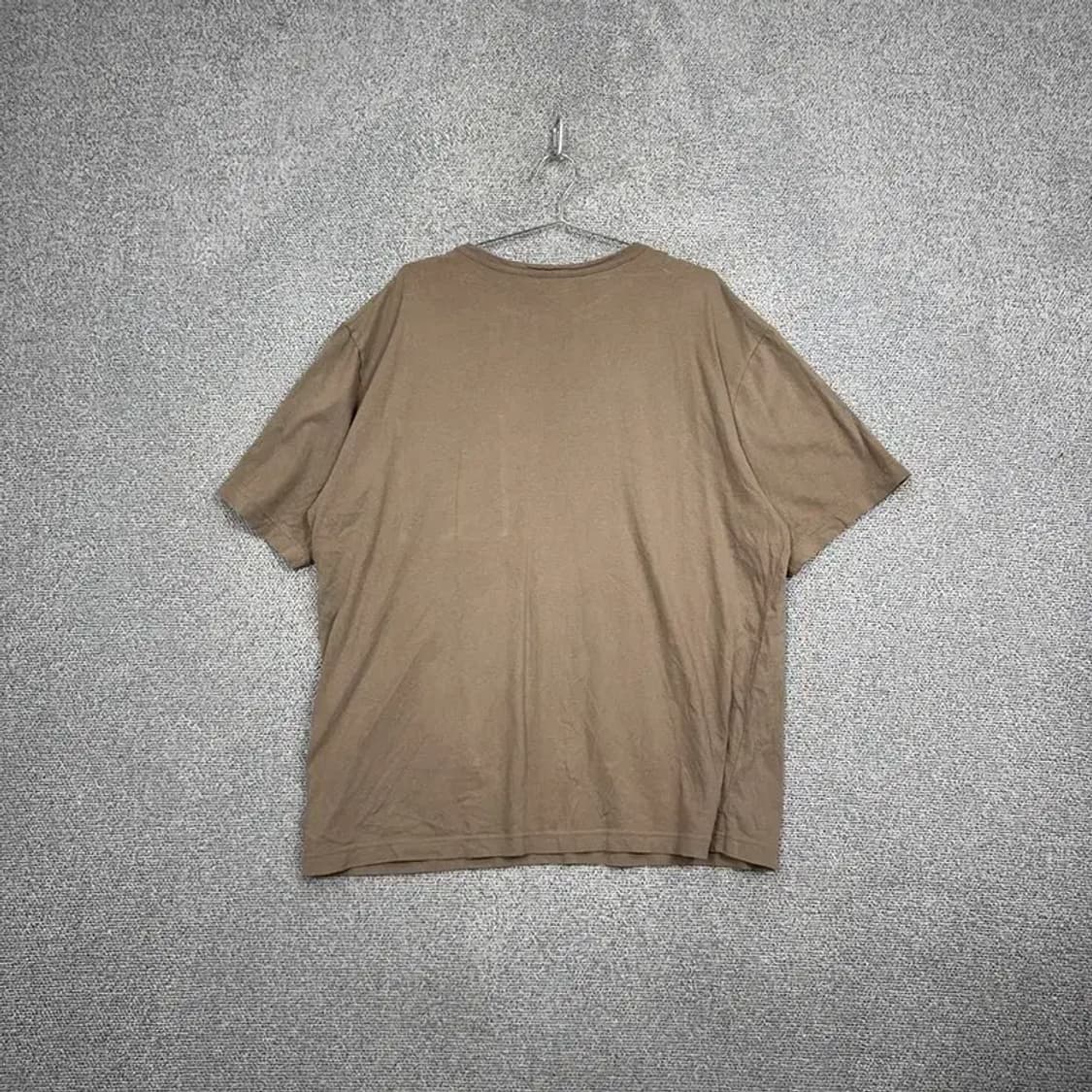 무신사스탠다드 베이지 포켓 박스핏 반팔 티 2XL 상품이미지2