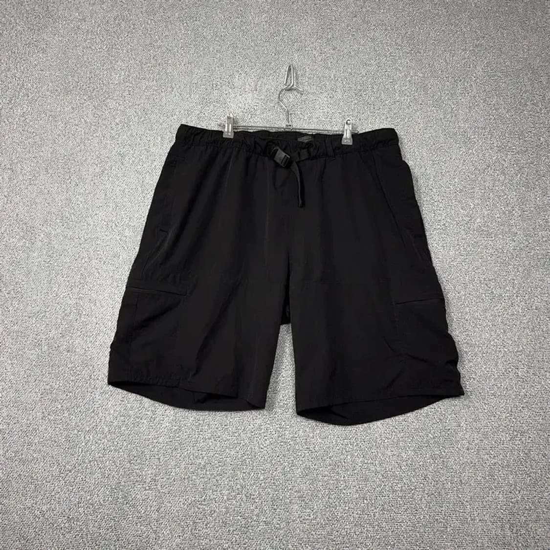 에이치엔앰 블랙 벨티드 반바지 XL 상품이미지1