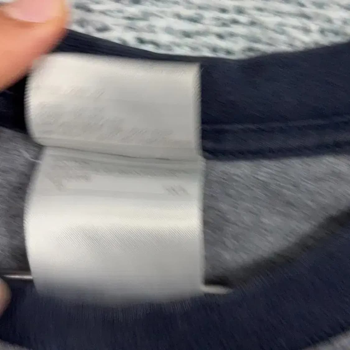 나이키 에어 프린팅 나그랑 그레이 반팔 티 L 상품이미지3