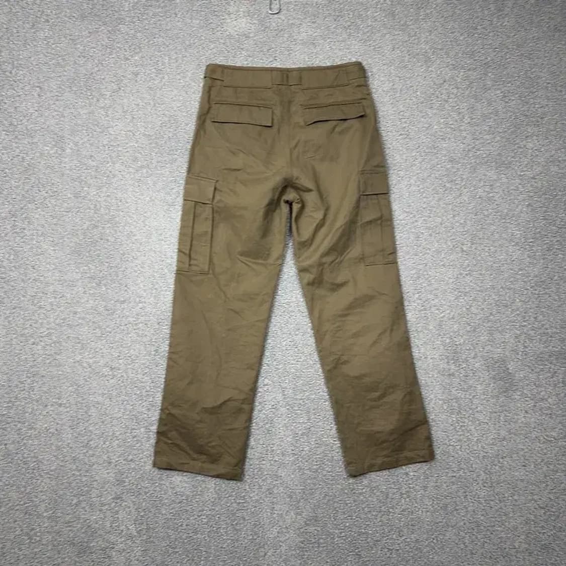 에잇세컨즈 빈티지 카키 벨티드 카고 팬츠 78 상품이미지2