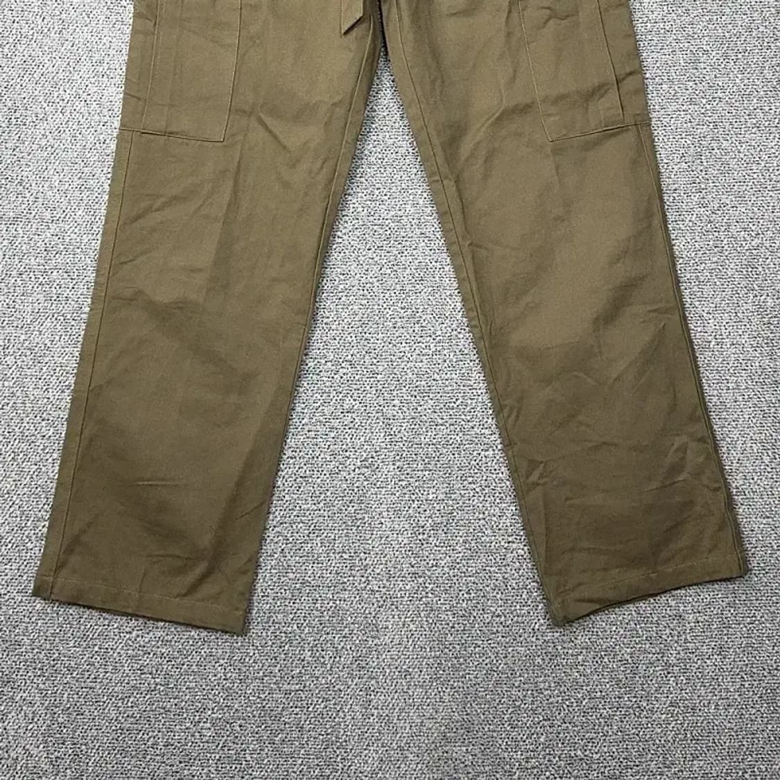 에잇세컨즈 빈티지 카키 벨티드 카고 팬츠 78 상품이미지4