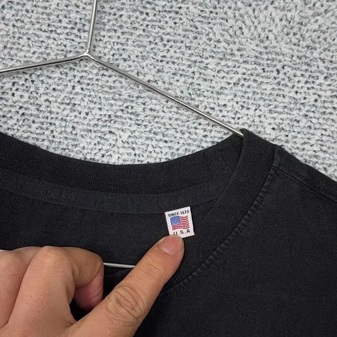 아웃도어 프로덕츠 로고 블랙 반팔티 L 상품이미지3