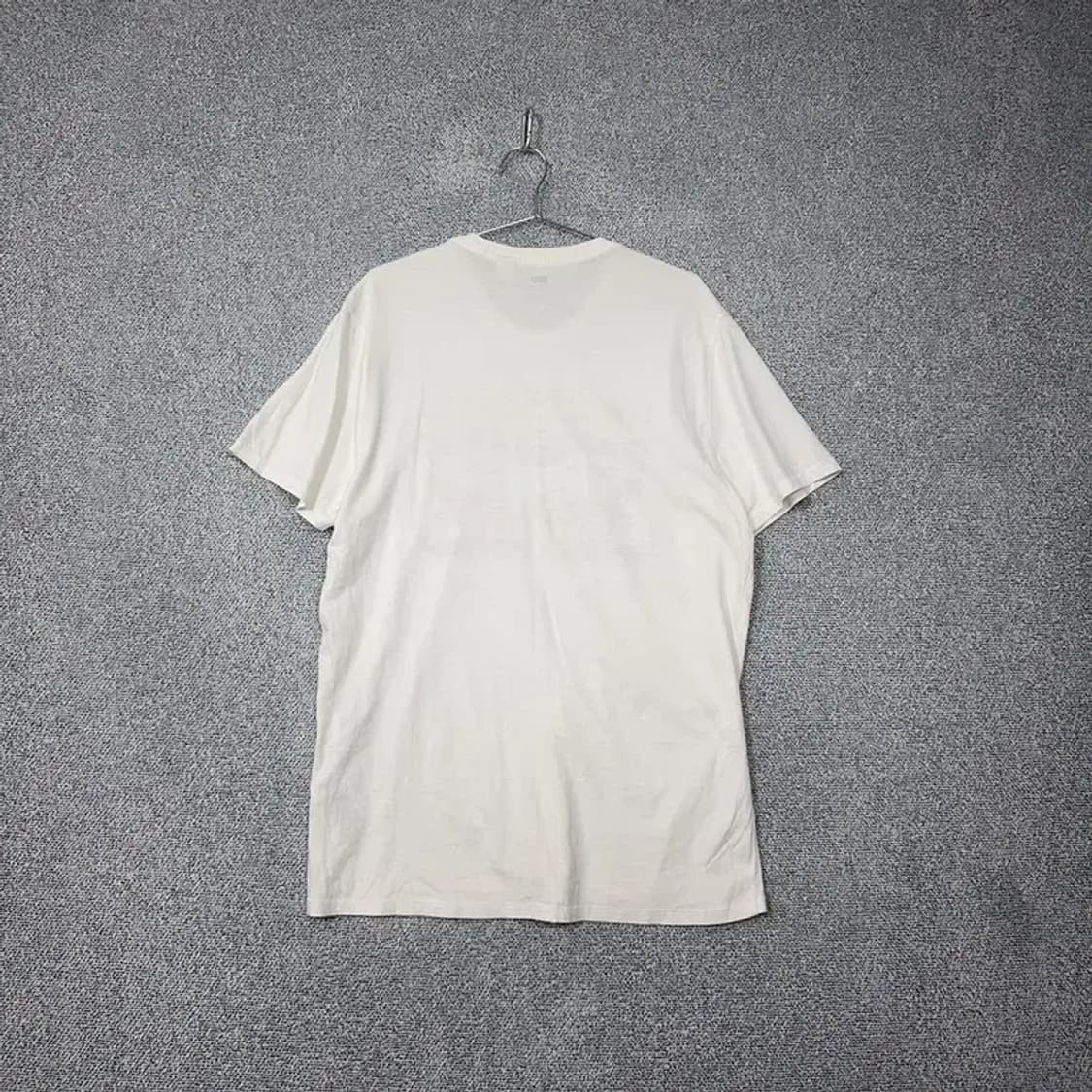리바이스 프린팅 화이트 반팔 티 L 상품이미지2