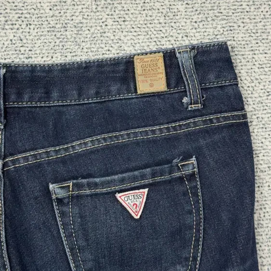 게스 삼각 로고 캐주얼 스키니진 29 상품이미지5