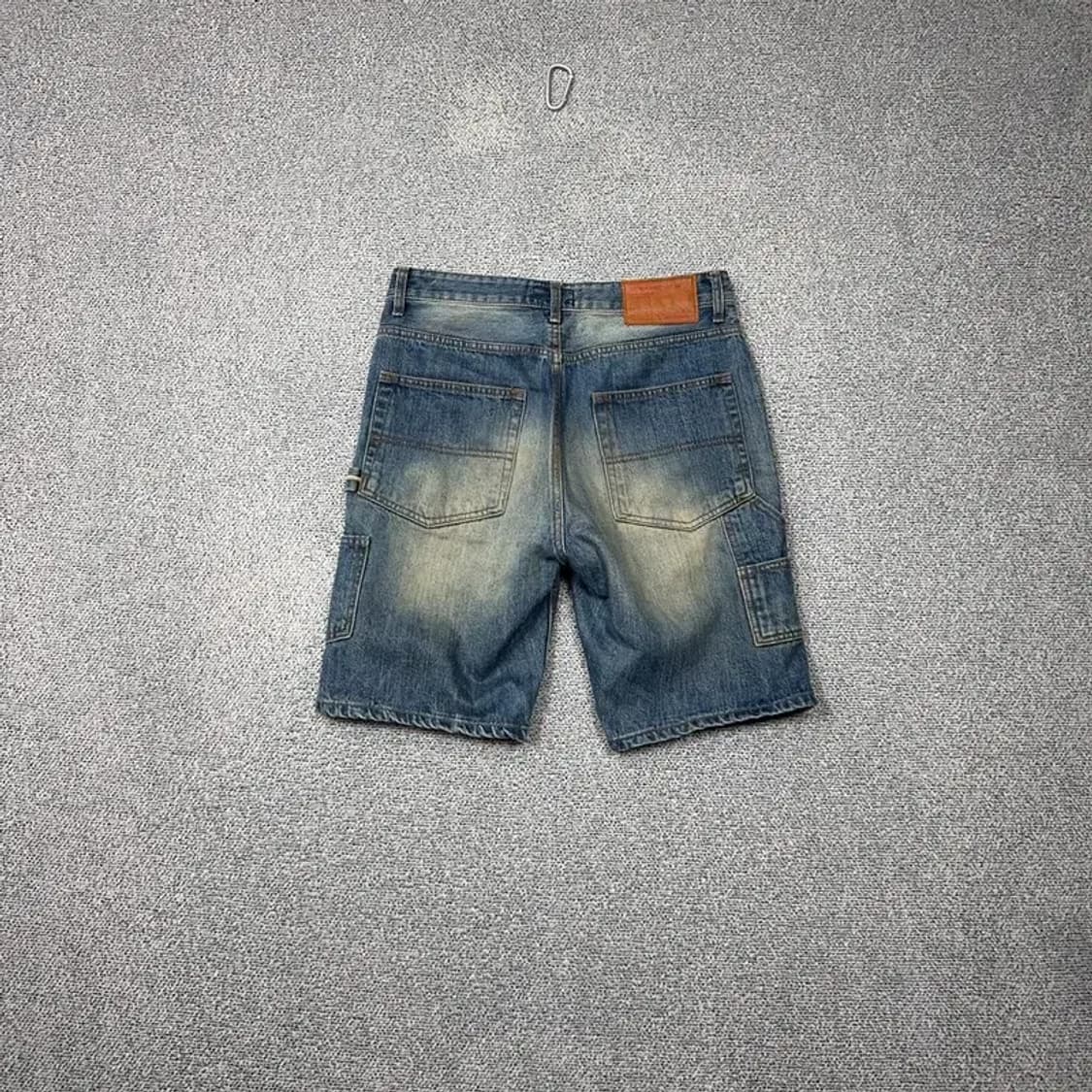 에스피오나지 워싱 데님 반바지 S 상품이미지2