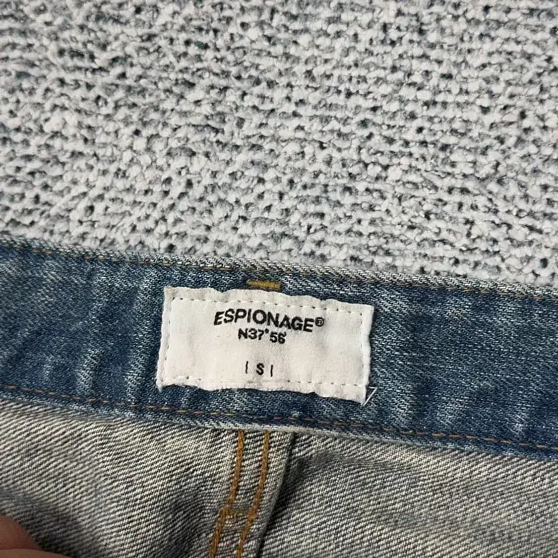 에스피오나지 워싱 데님 반바지 S 상품이미지3