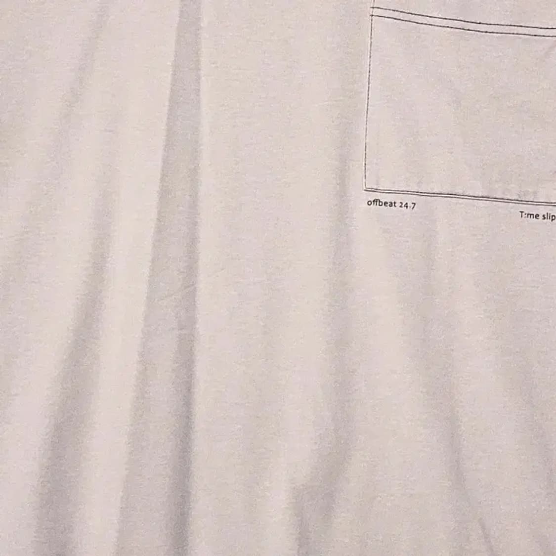 마인드브릿지 스티치 박스핏 라이오셀 반팔티 100 상품이미지5