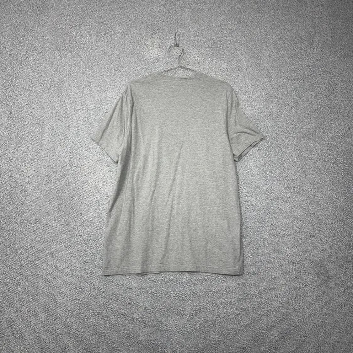 타미힐피거 라이트 그레이 로고 캐주얼 반팔 티 L 상품이미지2