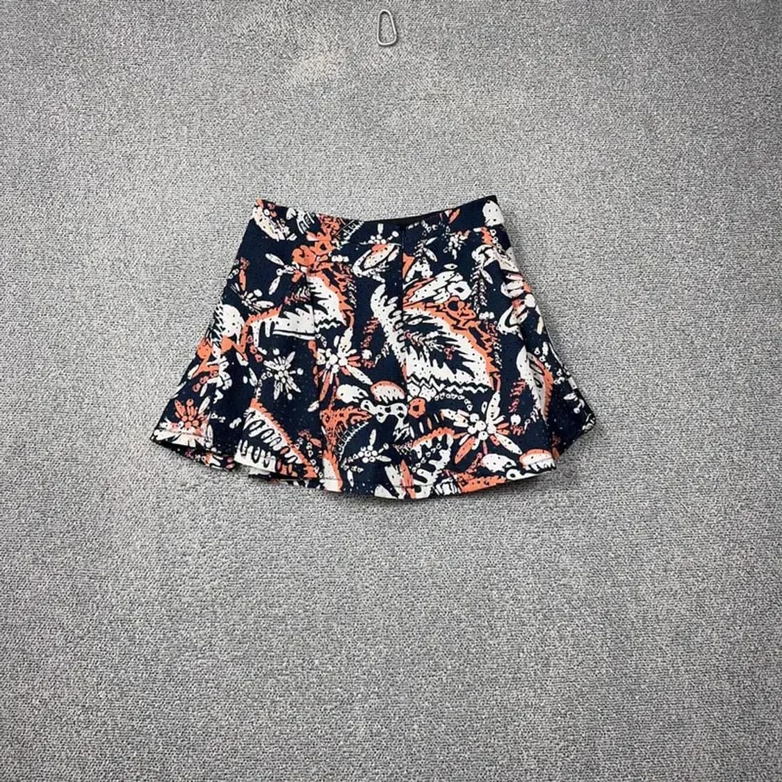 SJSJ 한섬 플라워 패턴 네이비 미니스커트 64-94 상품이미지2