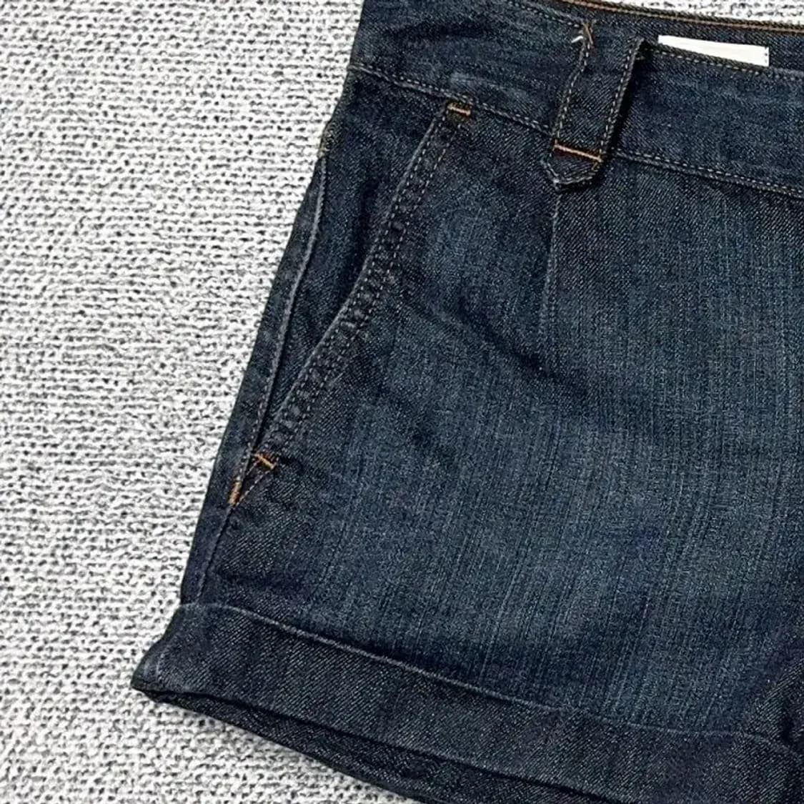 갭 진청 데님 반바지 28 상품이미지4