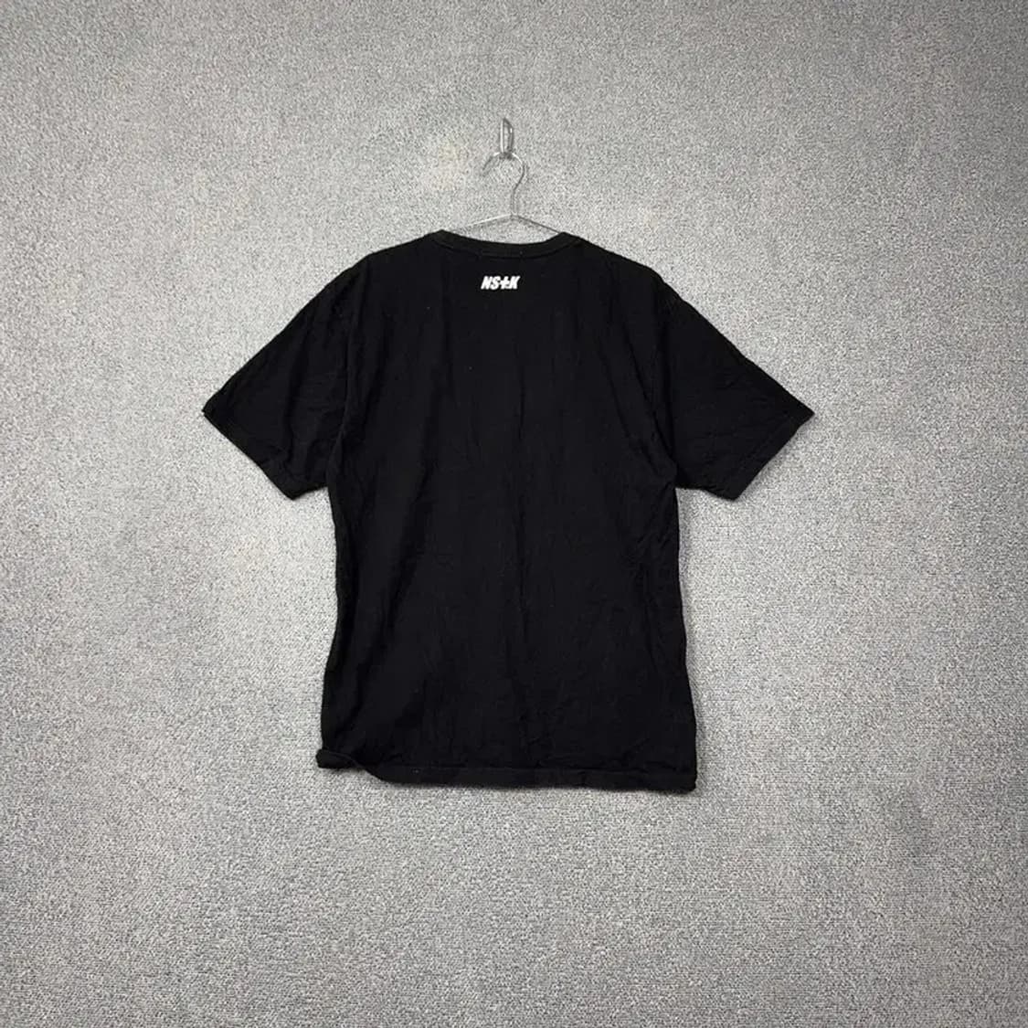 내스티킥 프린팅 블랙 반팔 티 M 상품이미지2