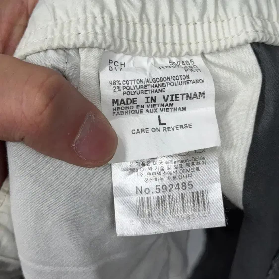 디키즈 그레이 캐주얼 반바지 LARGE 상품이미지7