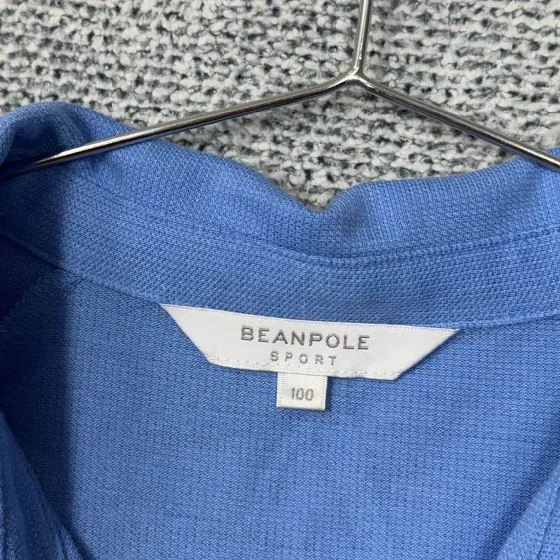 빈폴 캐주얼 블루 로고 반팔 카라티 100 상품이미지3