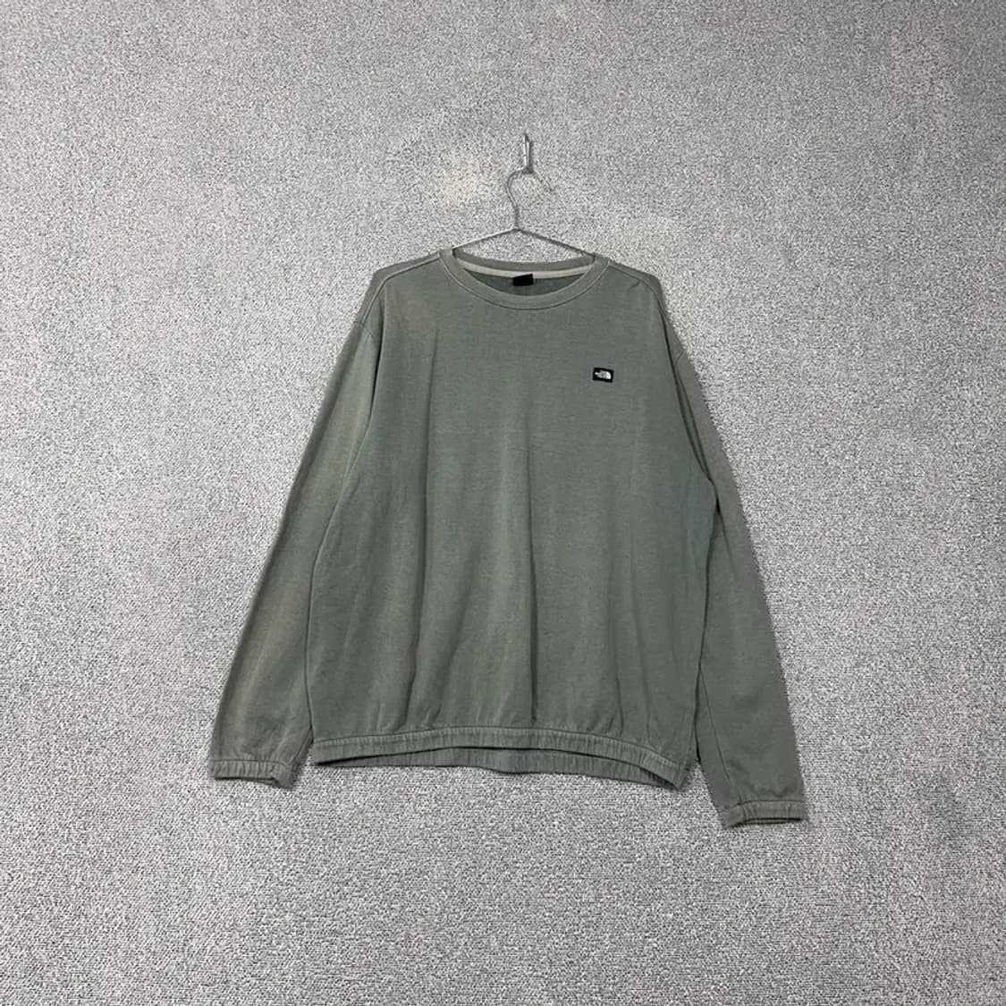 노스페이스 라이트 그린 빈티지 긴팔티 105 상품이미지1