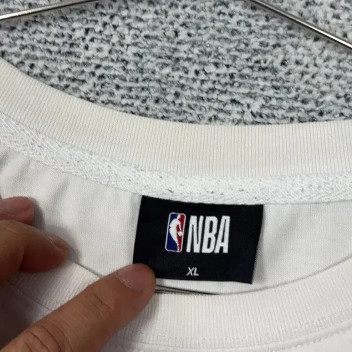 NBA 캐주얼 프린팅 오버핏 반팔티 XL 상품이미지3