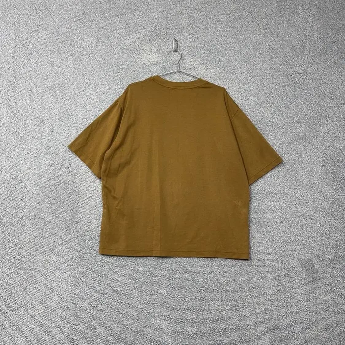 유니클로 U 오버핏 에어리즘 카멜 반팔 티 XXL 상품이미지2