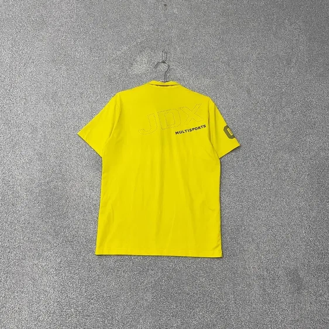 JDX 골프 남성 반집업 옐로우 카라티 100 상품이미지2