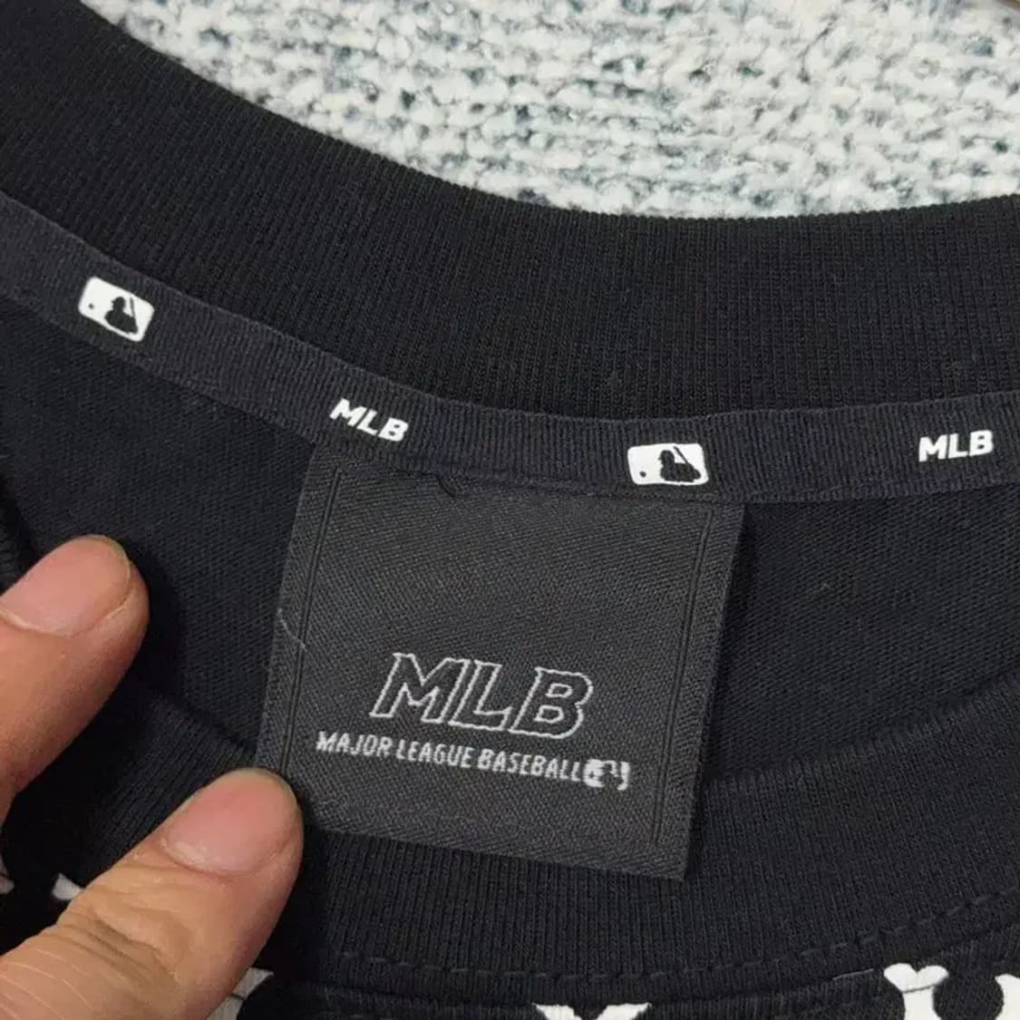 MLB 멀티로고 뉴욕 양키즈 반팔 티 S 상품이미지3