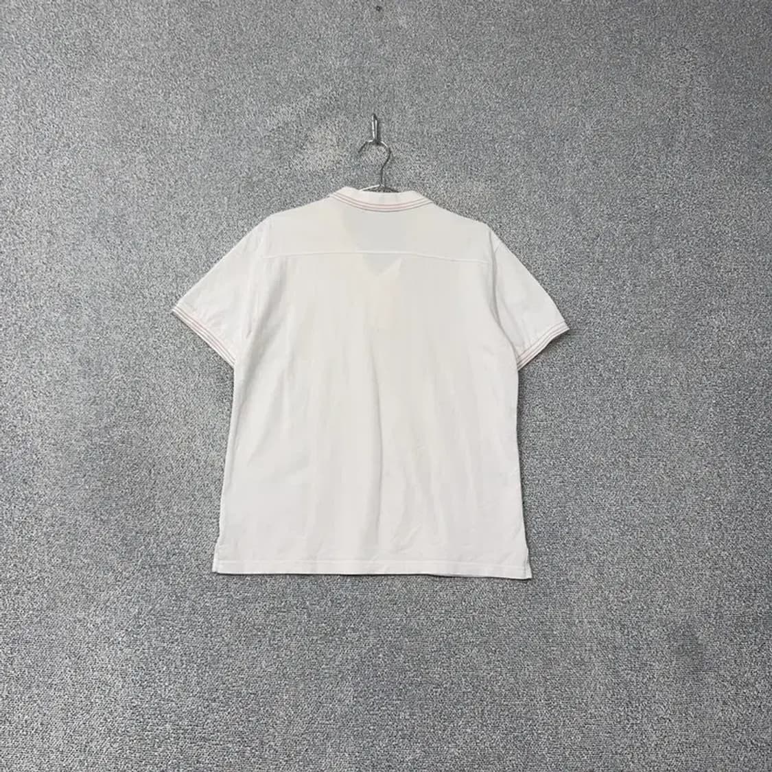 빈폴 로고 캐주얼 화이트 카라티 105 상품이미지2