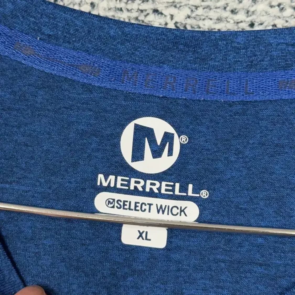 머렐 등산 기능성 네이비 반팔 티 XL 상품이미지3