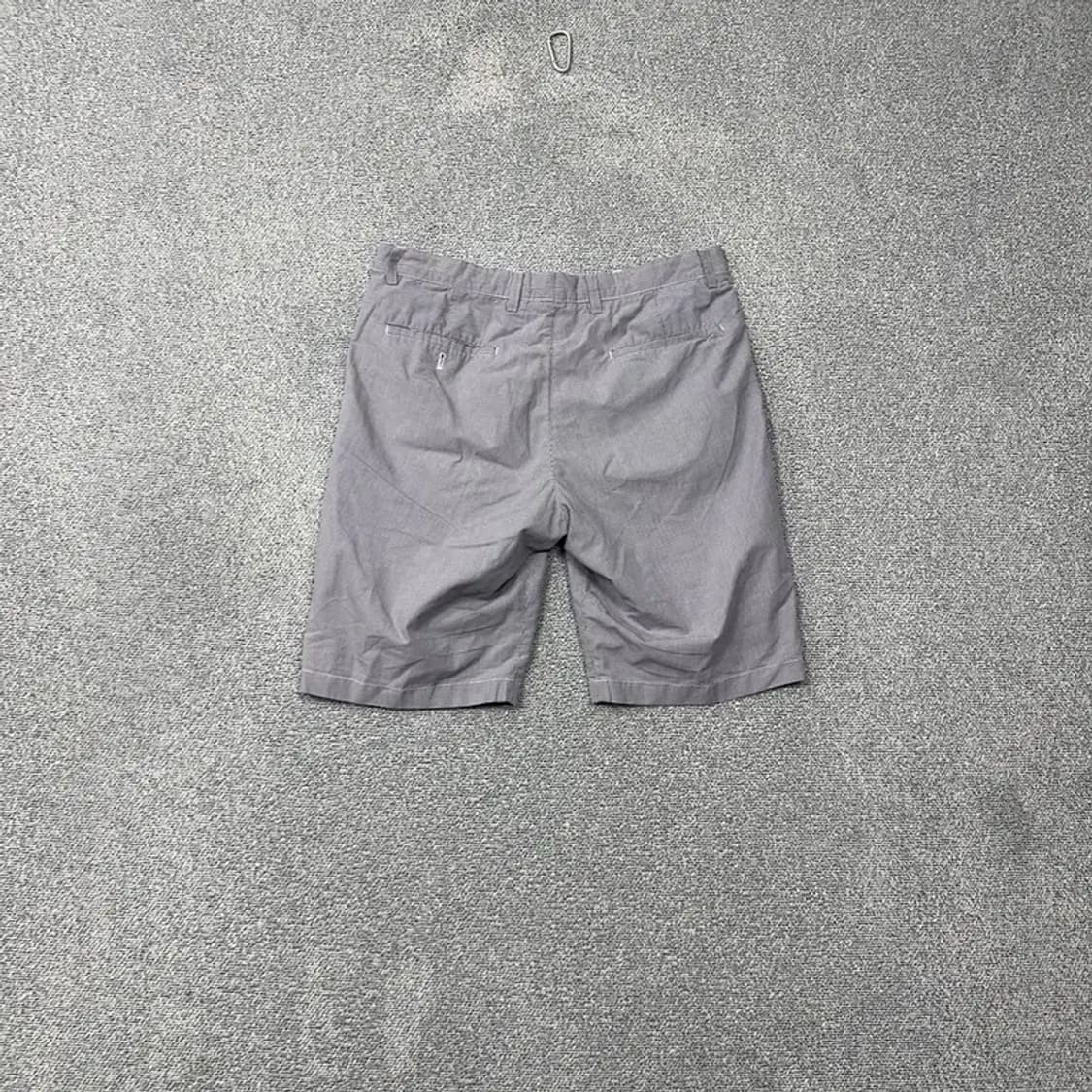 유니클로 체크 라이트 그레이 반바지 L 상품이미지2