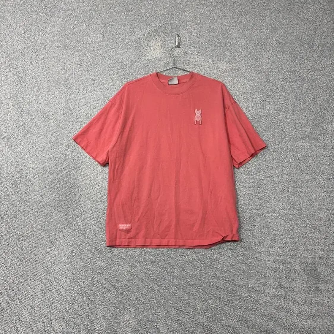 라이프워크 코랄 로고 박스핏 반팔 티 M 상품이미지1