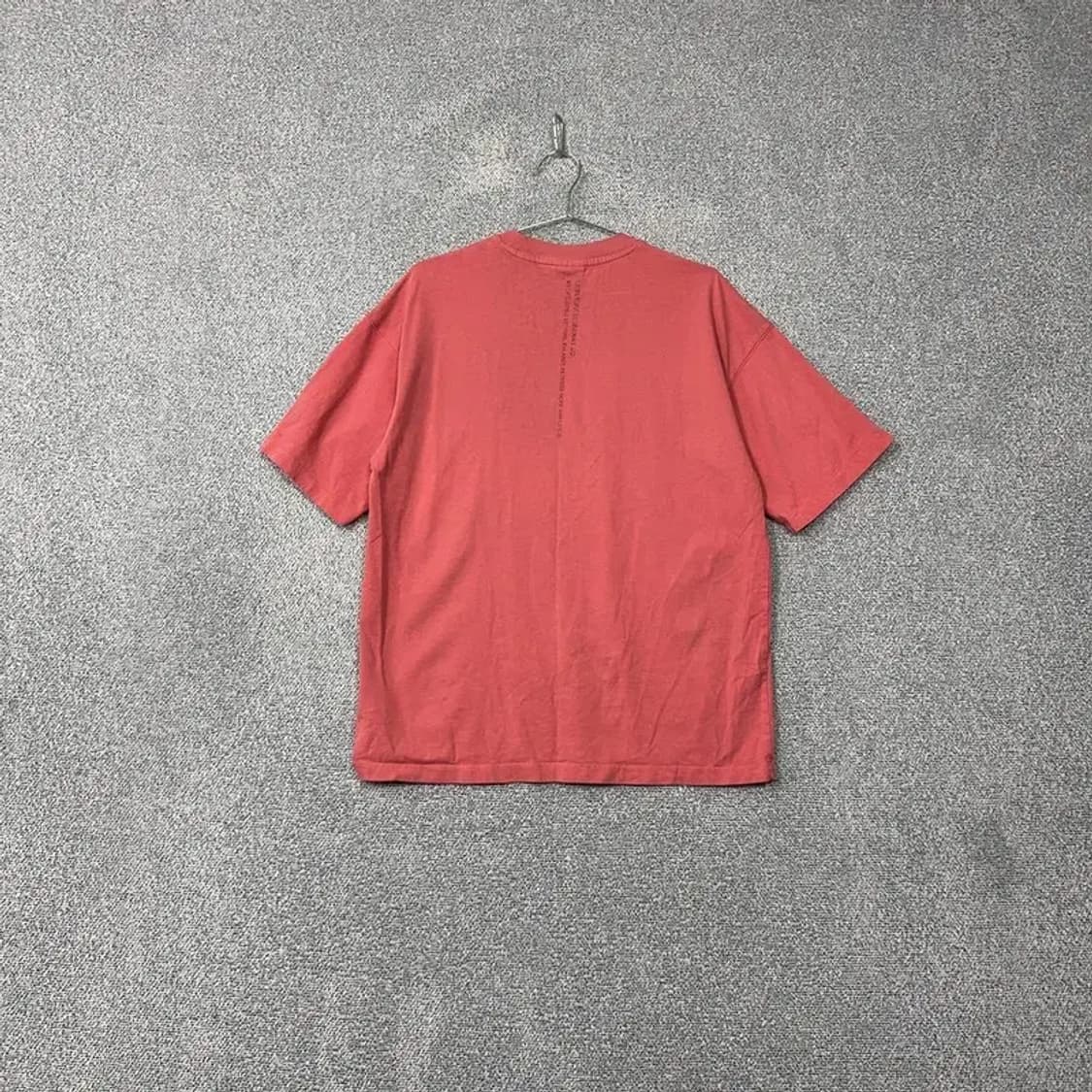 라이프워크 코랄 로고 박스핏 반팔 티 M 상품이미지2