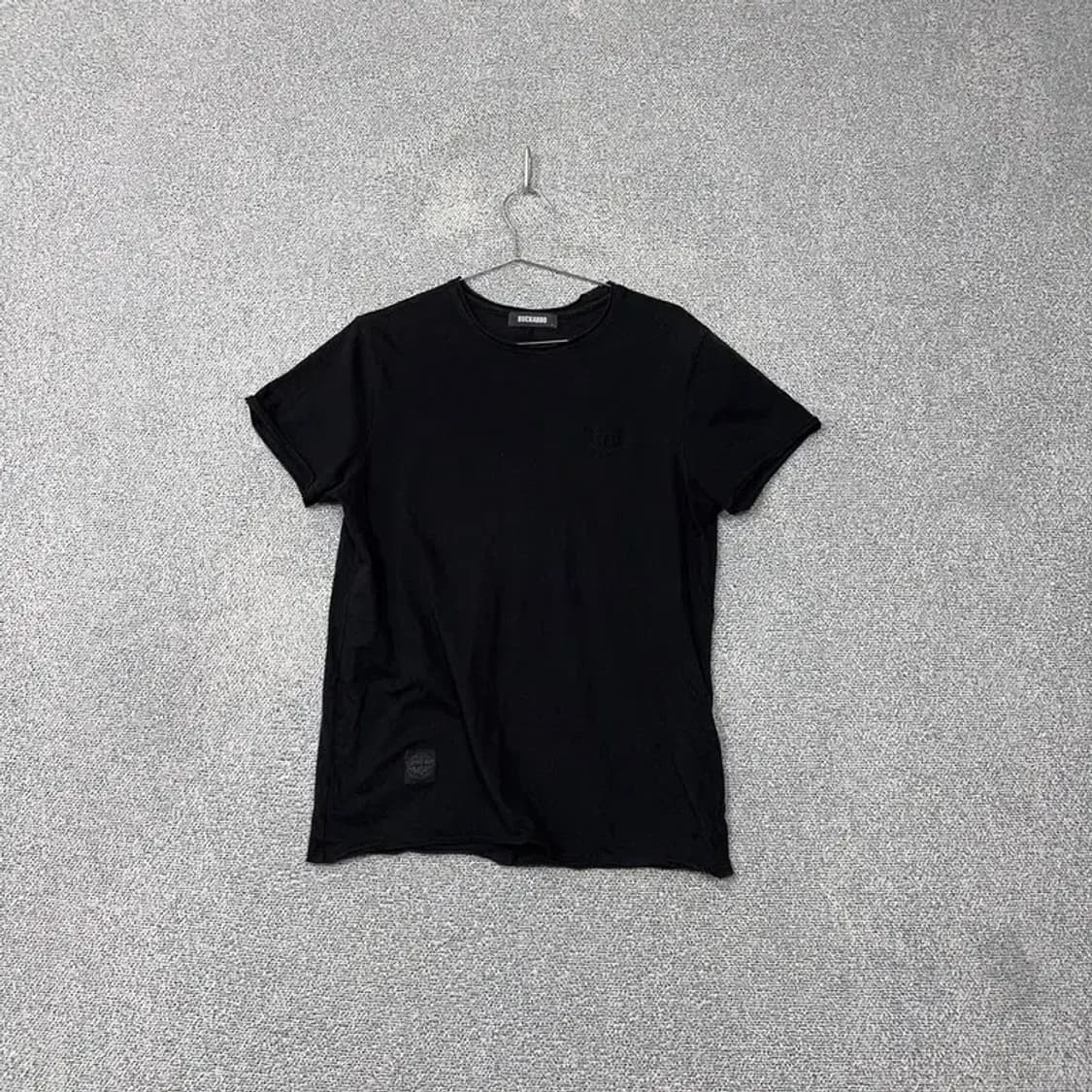 버커루 블랙 캐주얼 로고 반팔 티 L 상품이미지1