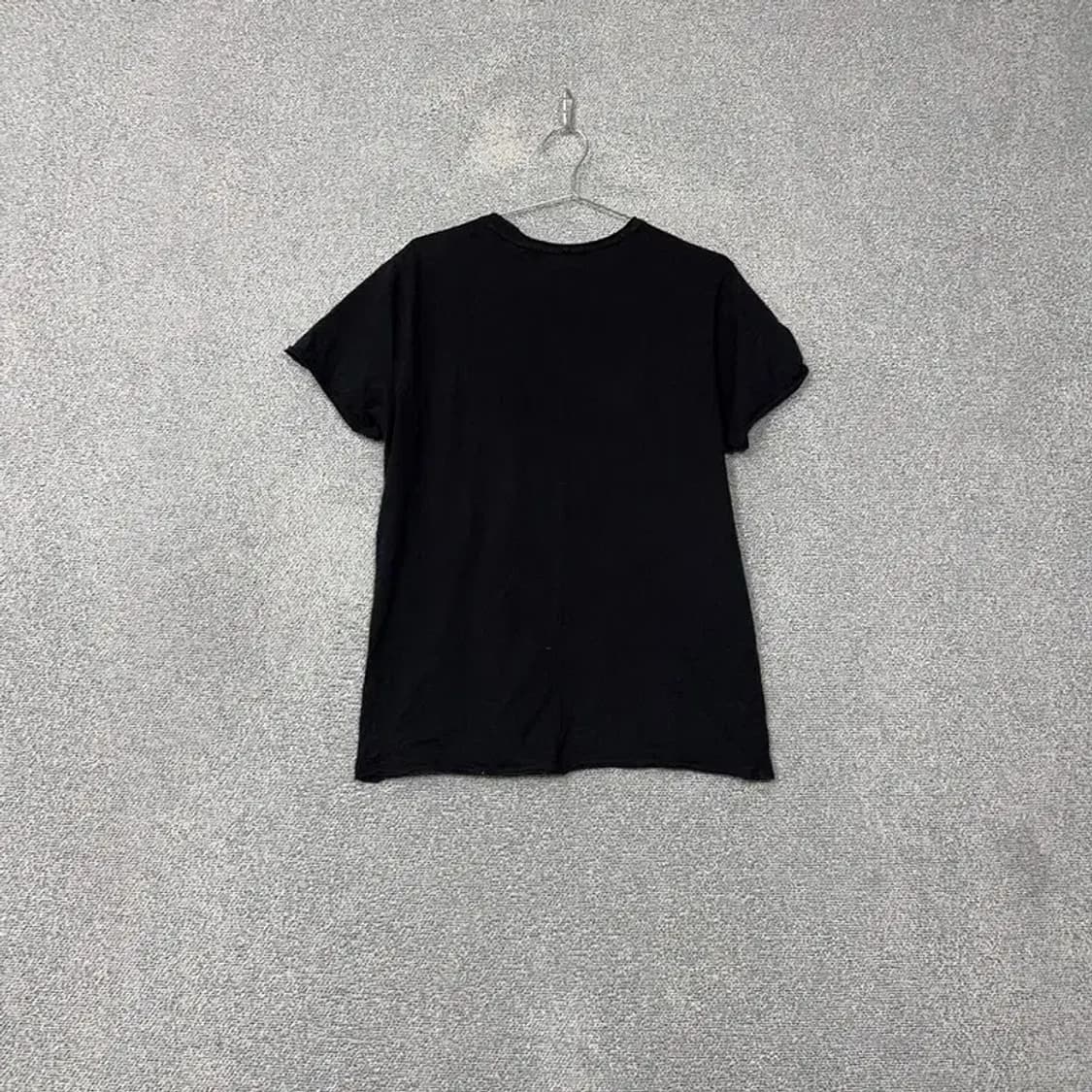 버커루 블랙 캐주얼 로고 반팔 티 L 상품이미지2