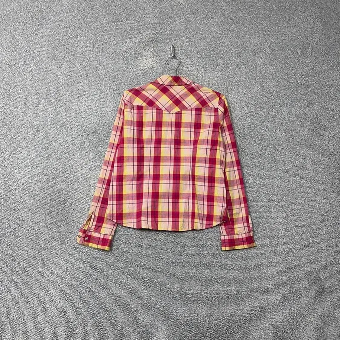 에드윈 체크 핑크 빈티지 플란넬 체크 셔츠 95 상품이미지2