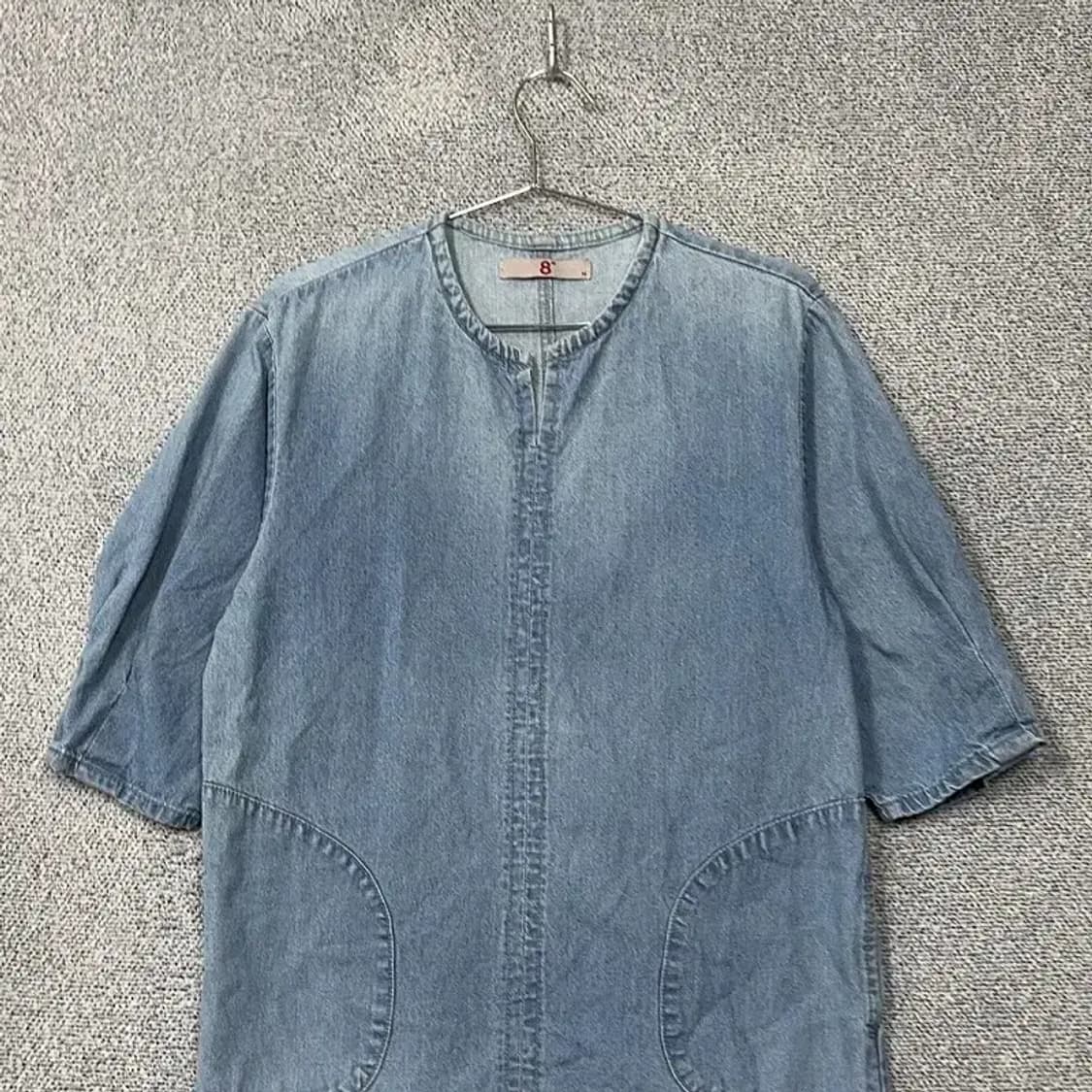 에잇세컨즈 빈티지 데님 원피스 M 상품이미지3